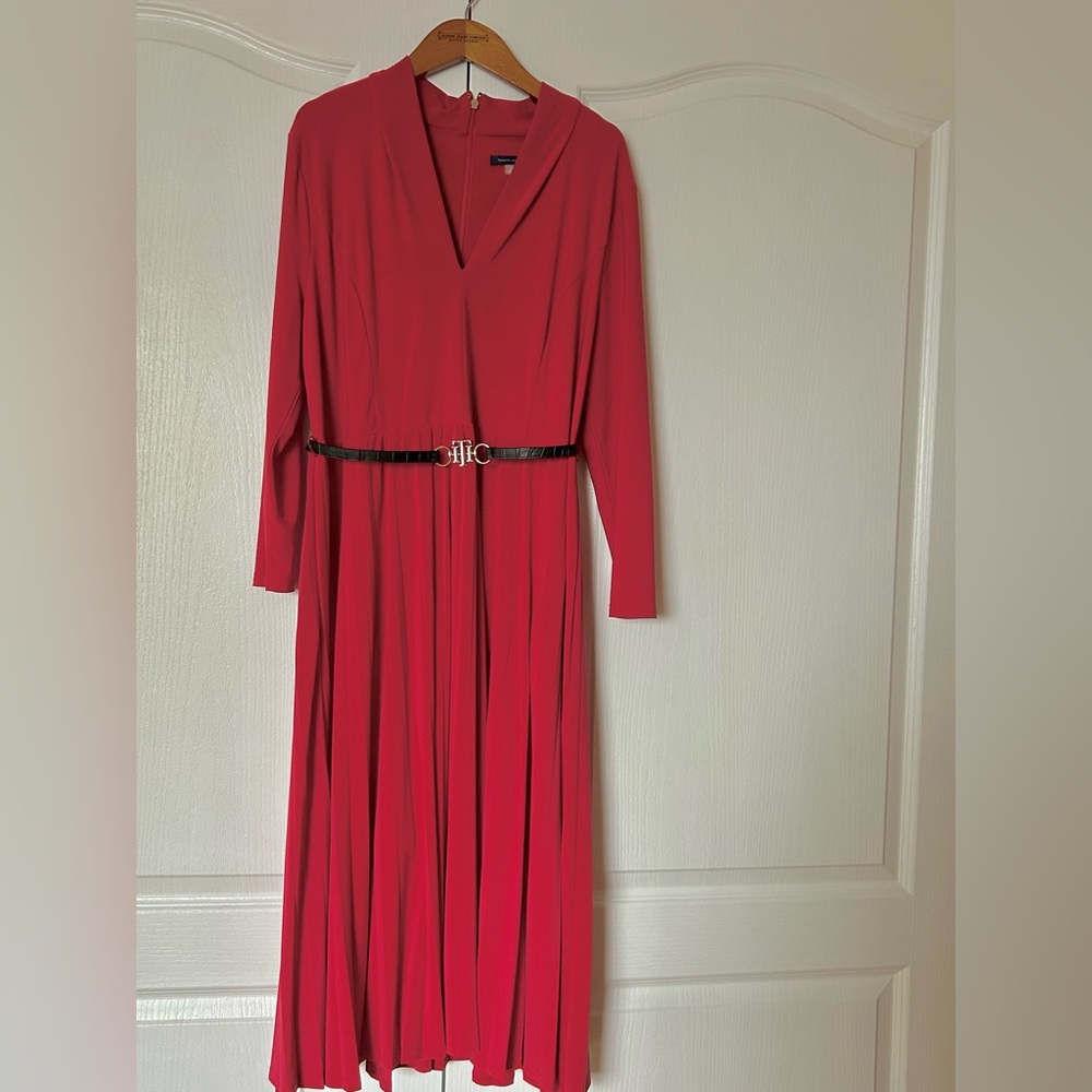 Tommy Hilfiger Vibrant Red Garment Size 16. Brand New
